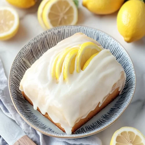 Lemon Loaf with Glaze