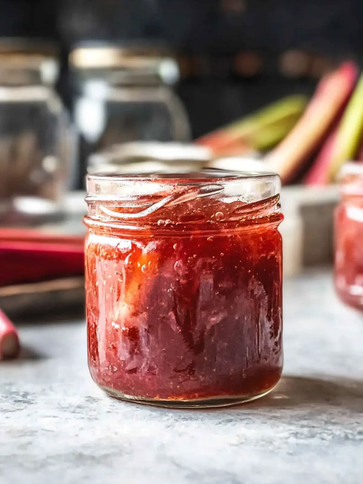 Rhubarb jam recipe