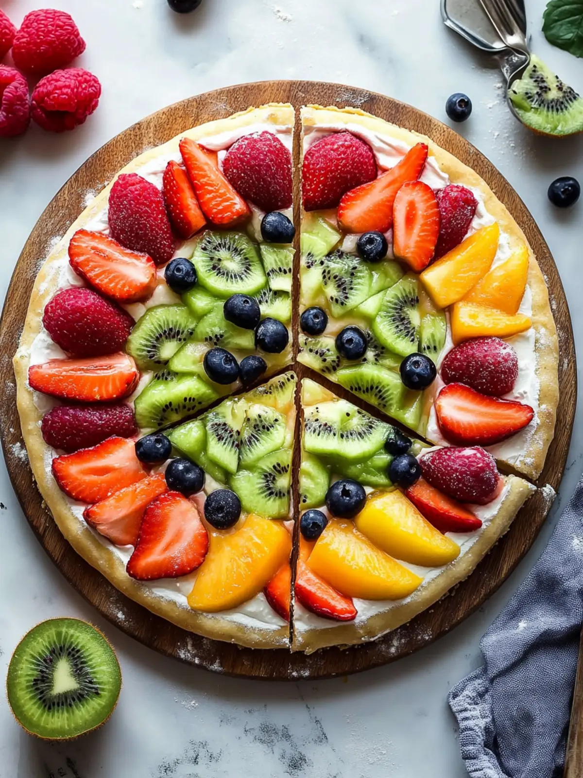 fruit pizza
