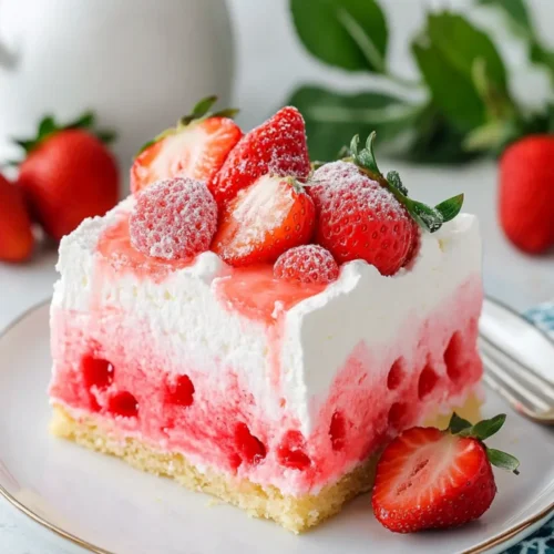 Strawberry Poke Cake