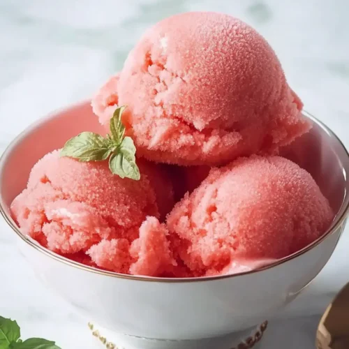 Watermelon sorbet recipe