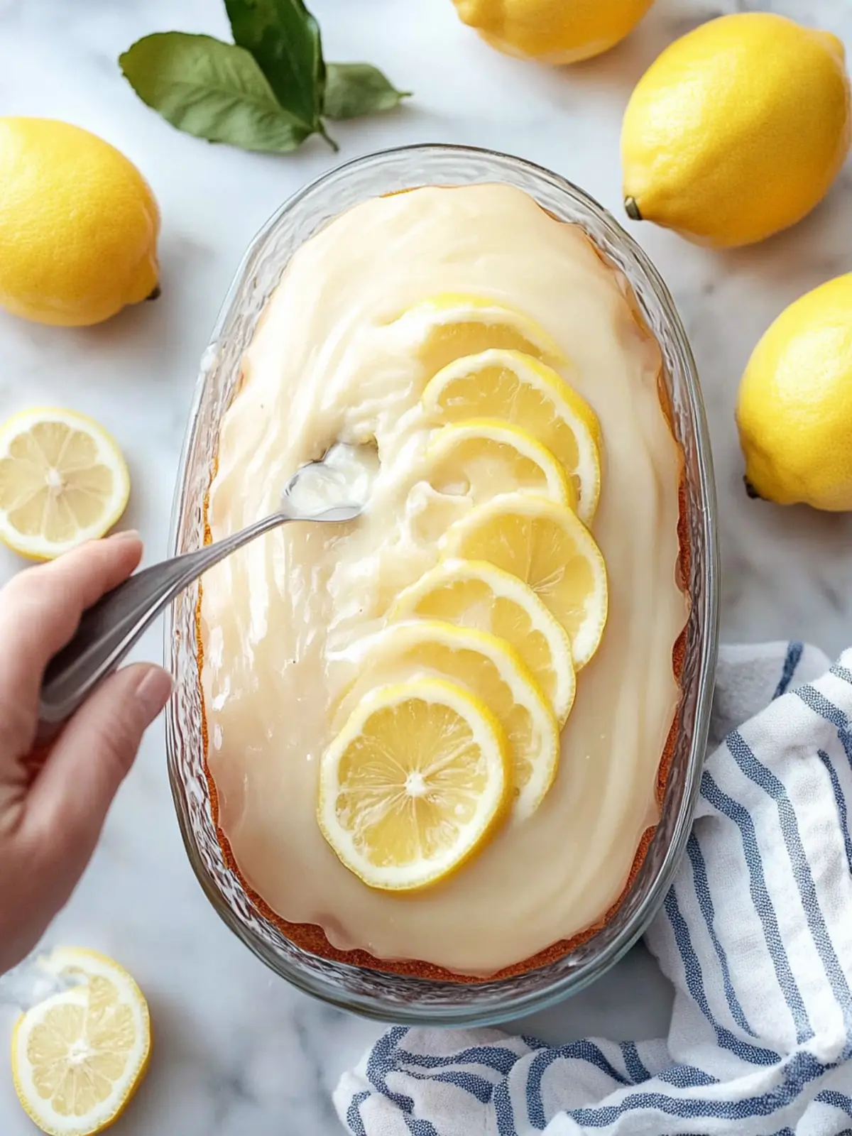 Lemon Loaf with Glaze