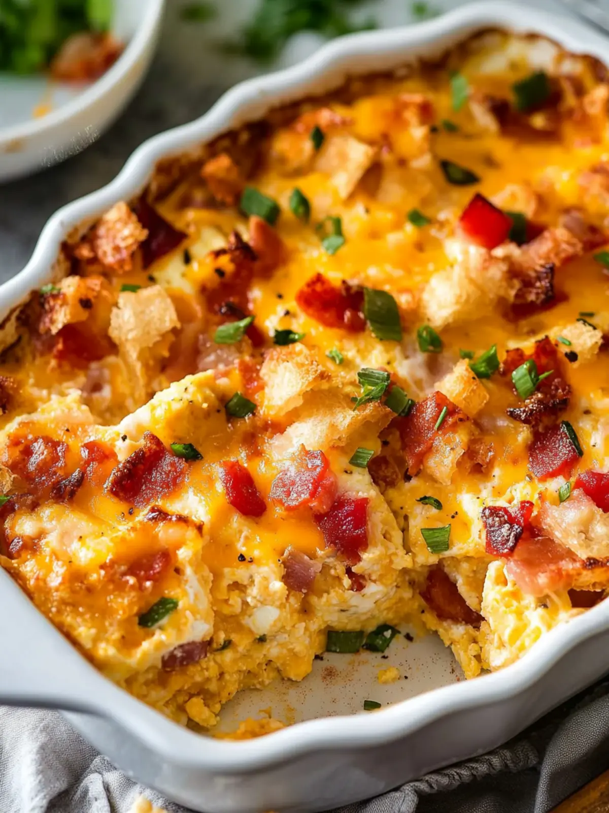overnight egg casserole