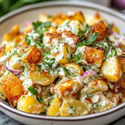 Ultimate Crispy Potato Salad Recipe