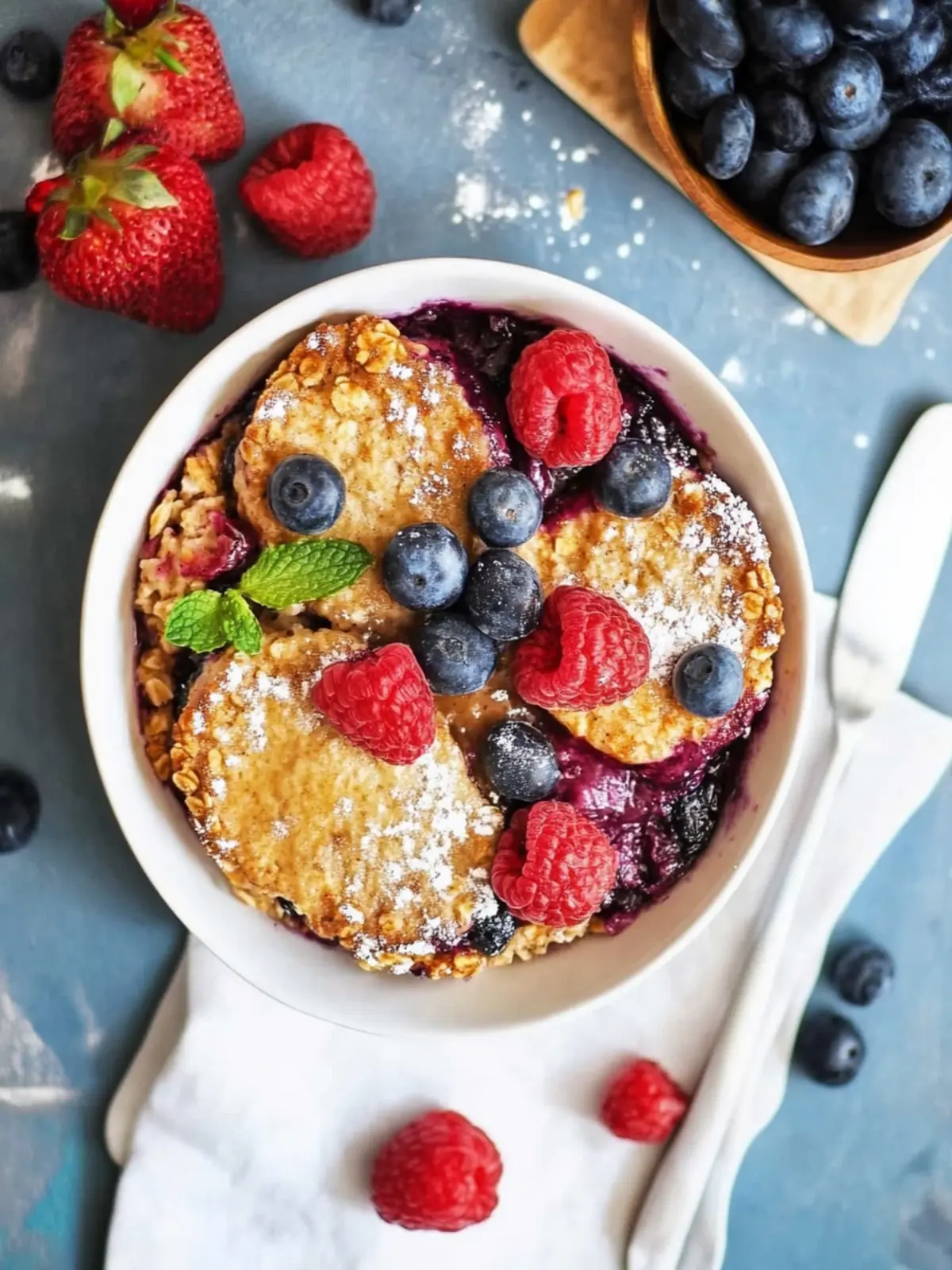 baked oats breakfast