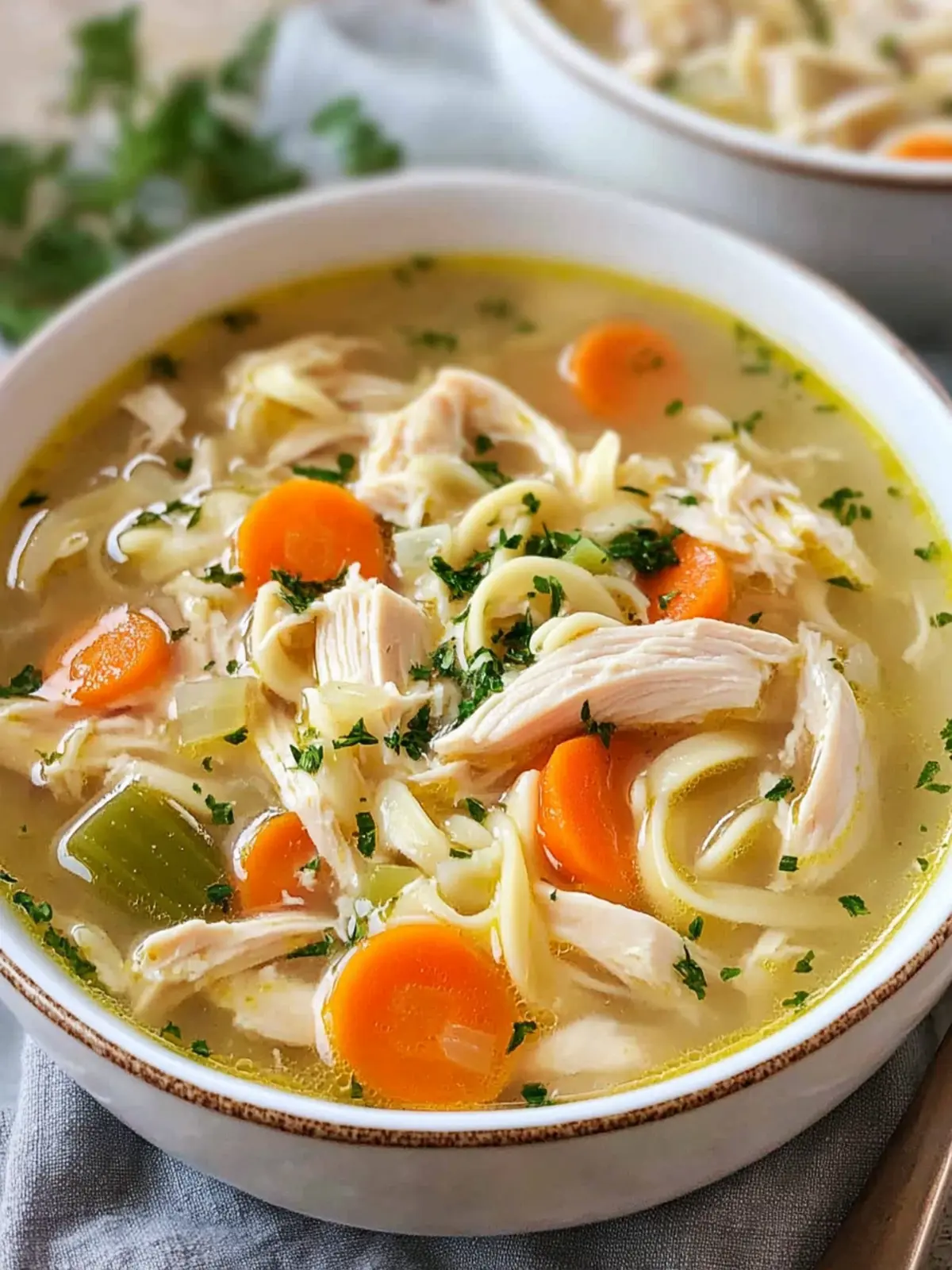 Best Ever Crockpot Chicken Soup