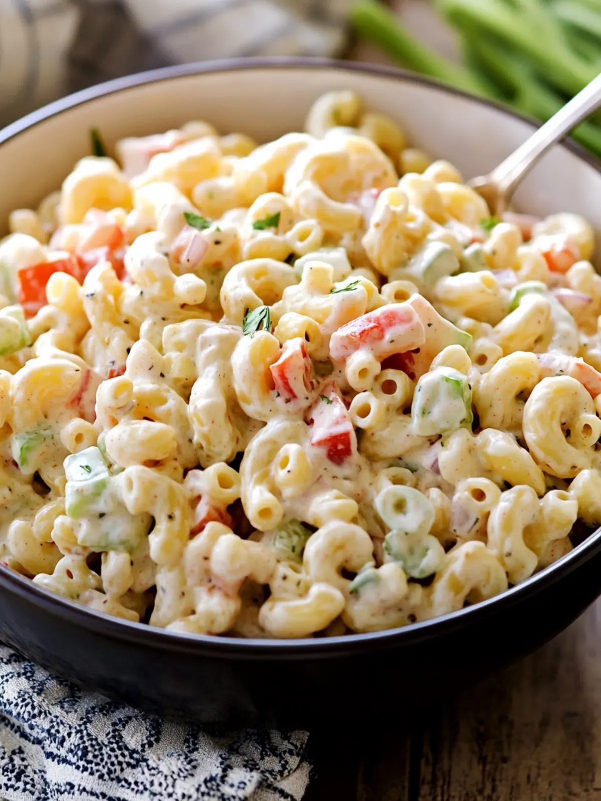 The Ultimate Creamy Macaroni Salad