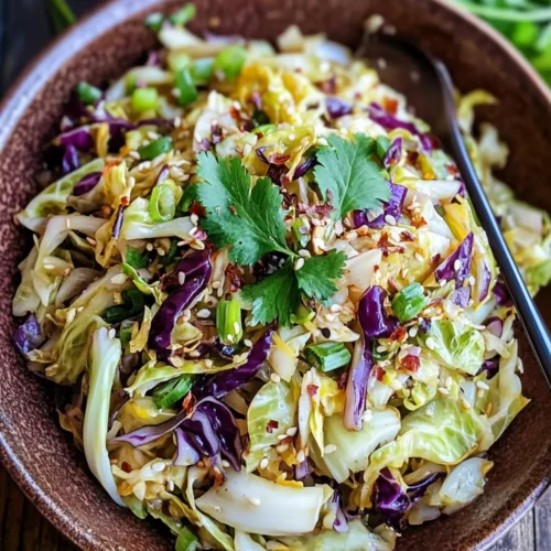 cabbage stir fry recipe