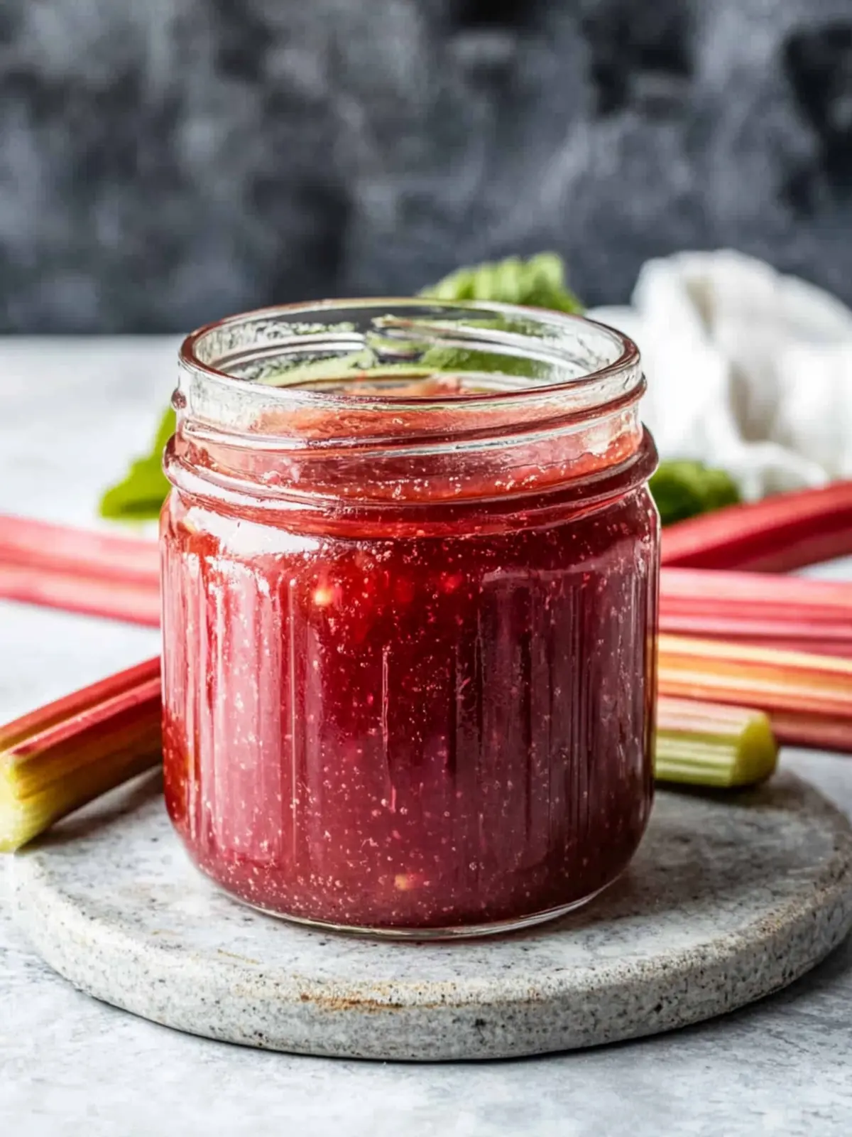 Rhubarb jam recipe