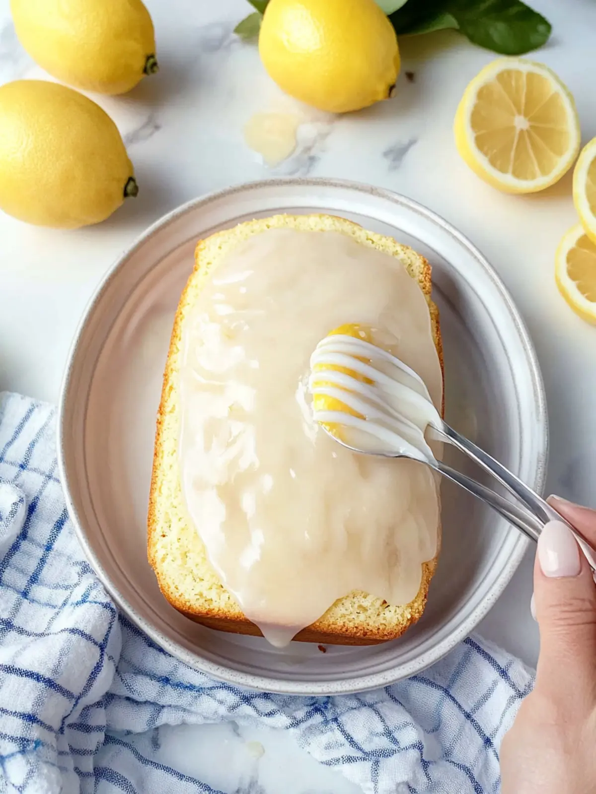 Lemon Loaf with Glaze