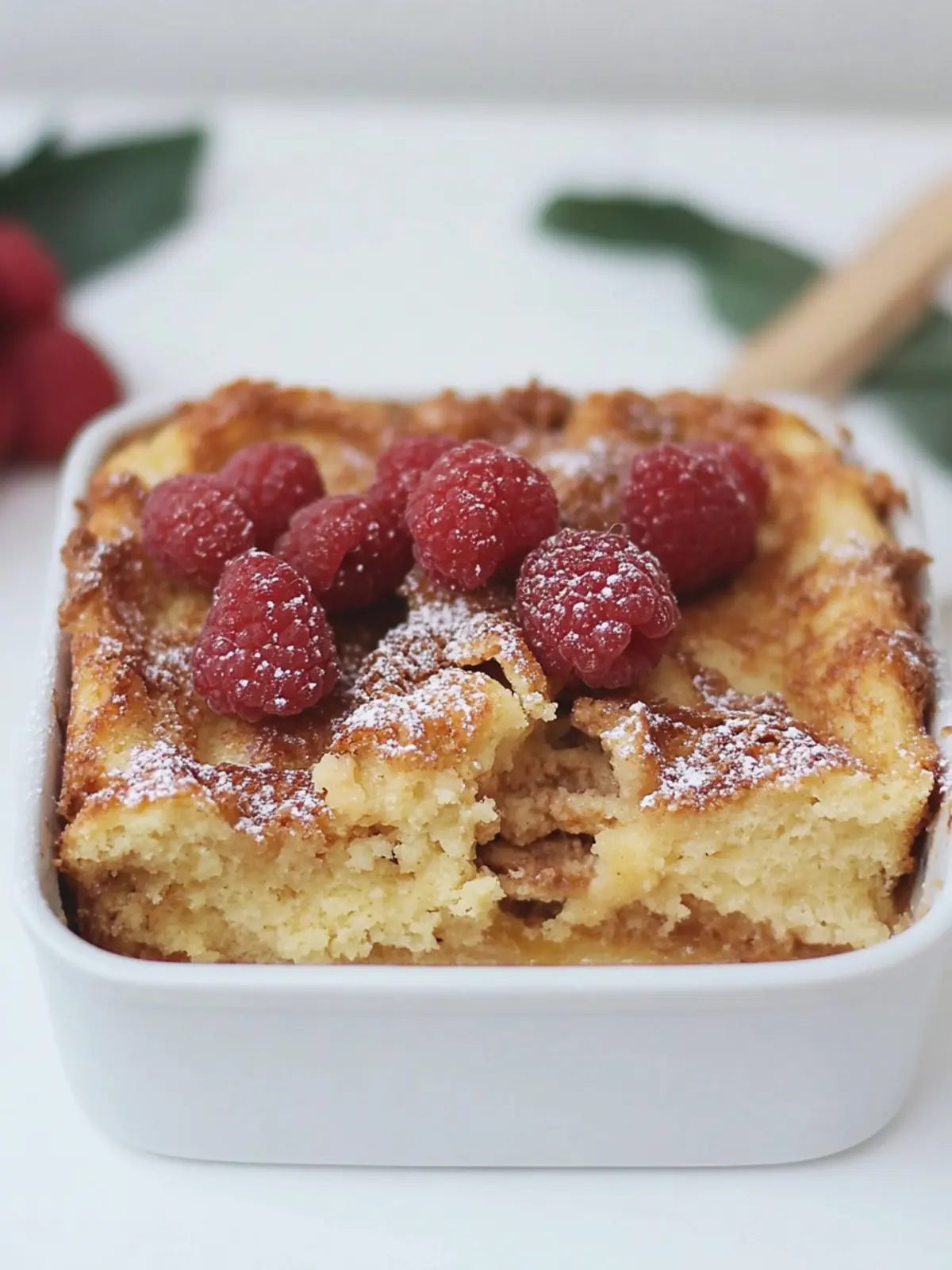 Overnight Brioche French Toast Casserole