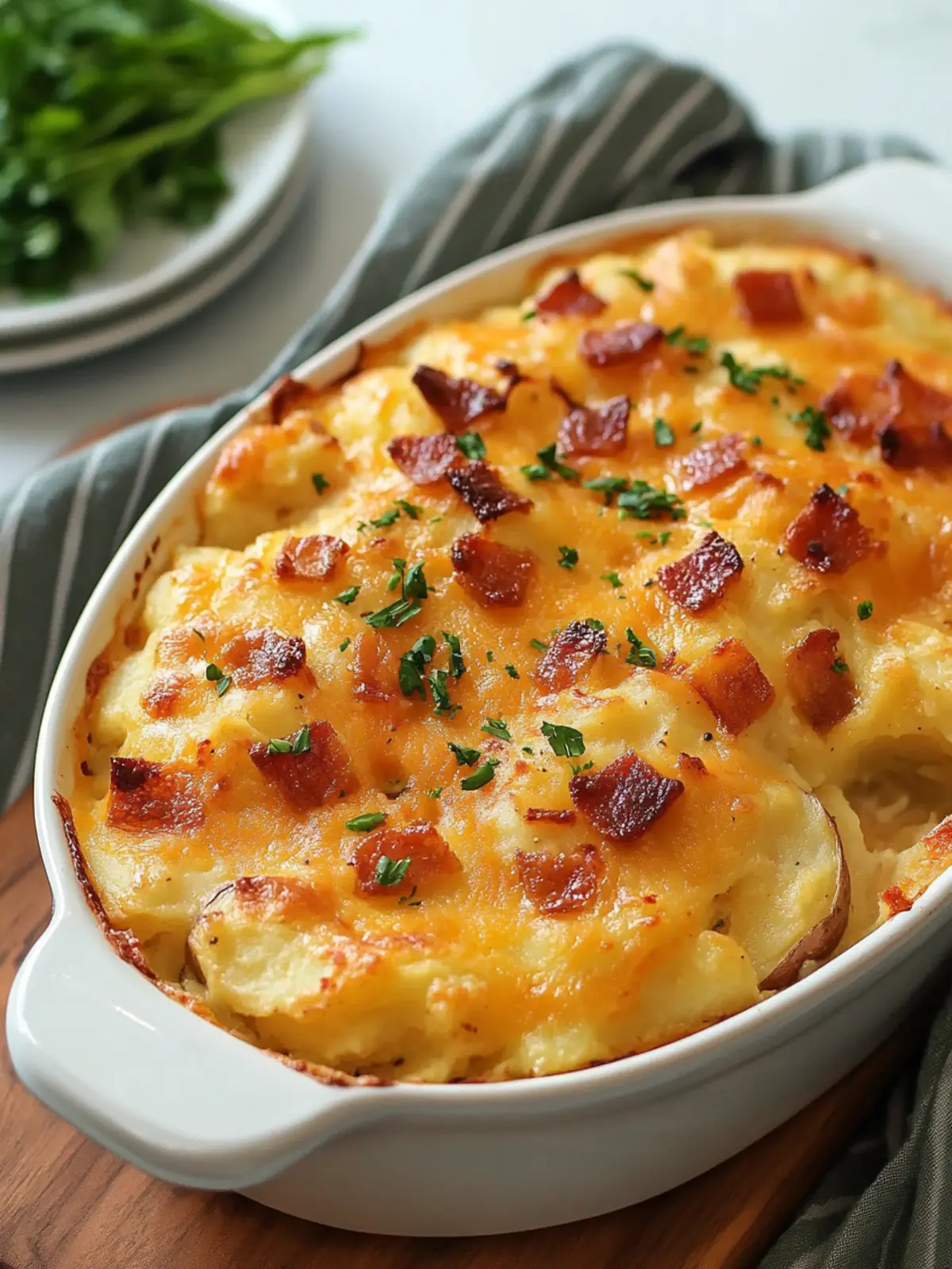 Twice Baked Potato Casserole