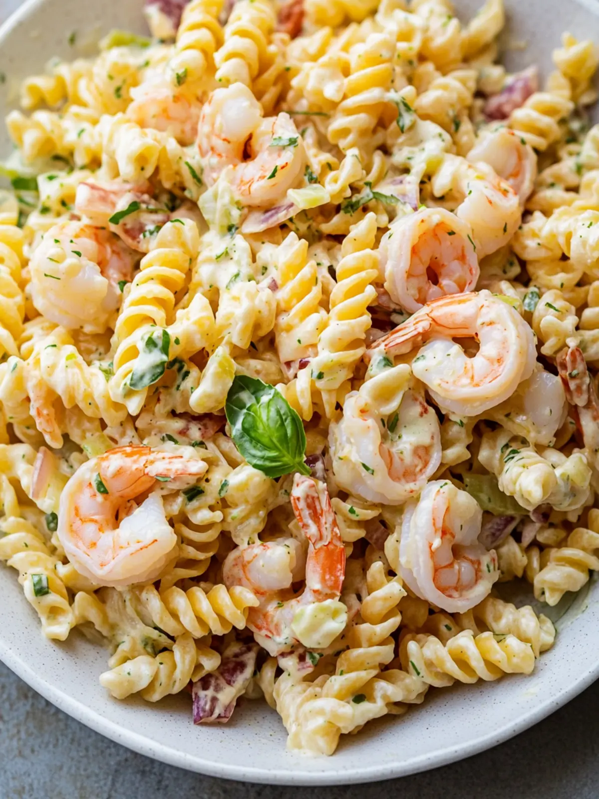 Creamy Shrimp Pasta Salad