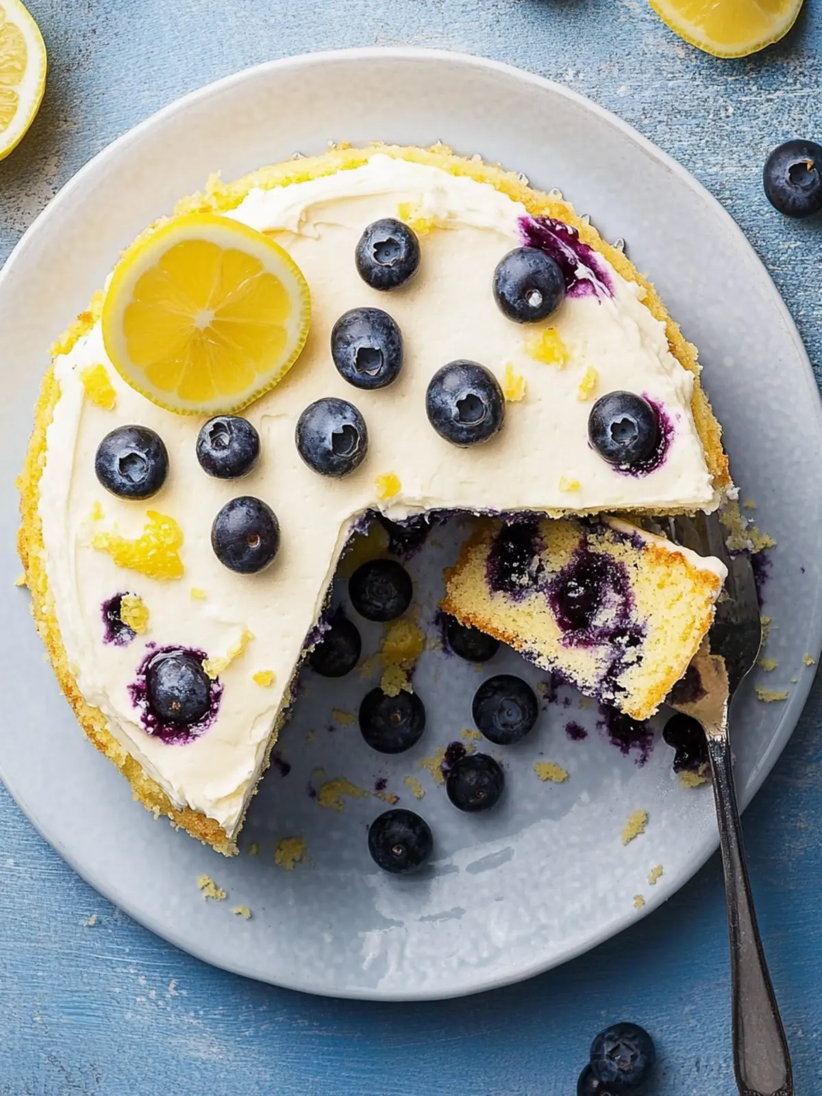 blueberry lemon cake recipe