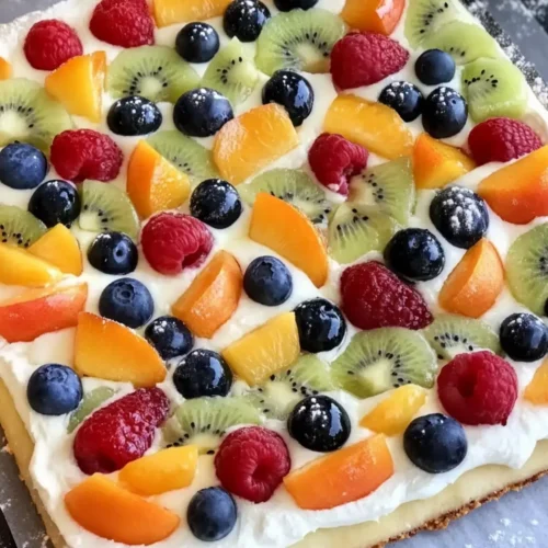 Special Ingredient Fruit Pizza