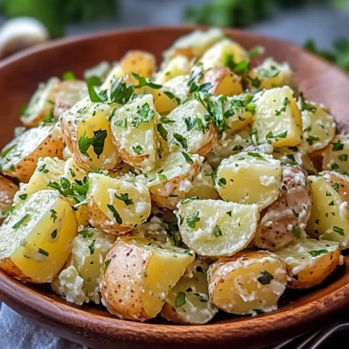 Classic French Potato Salad – No Mayo, Full Flavor Recipe
