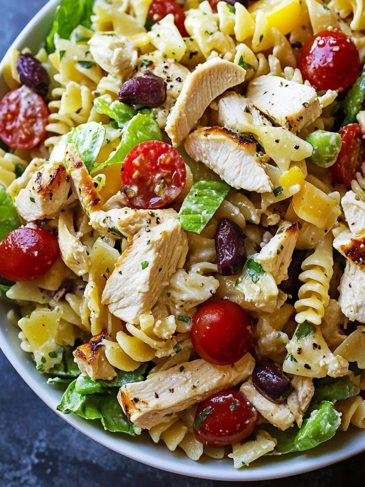 Chicken pasta salad recipe