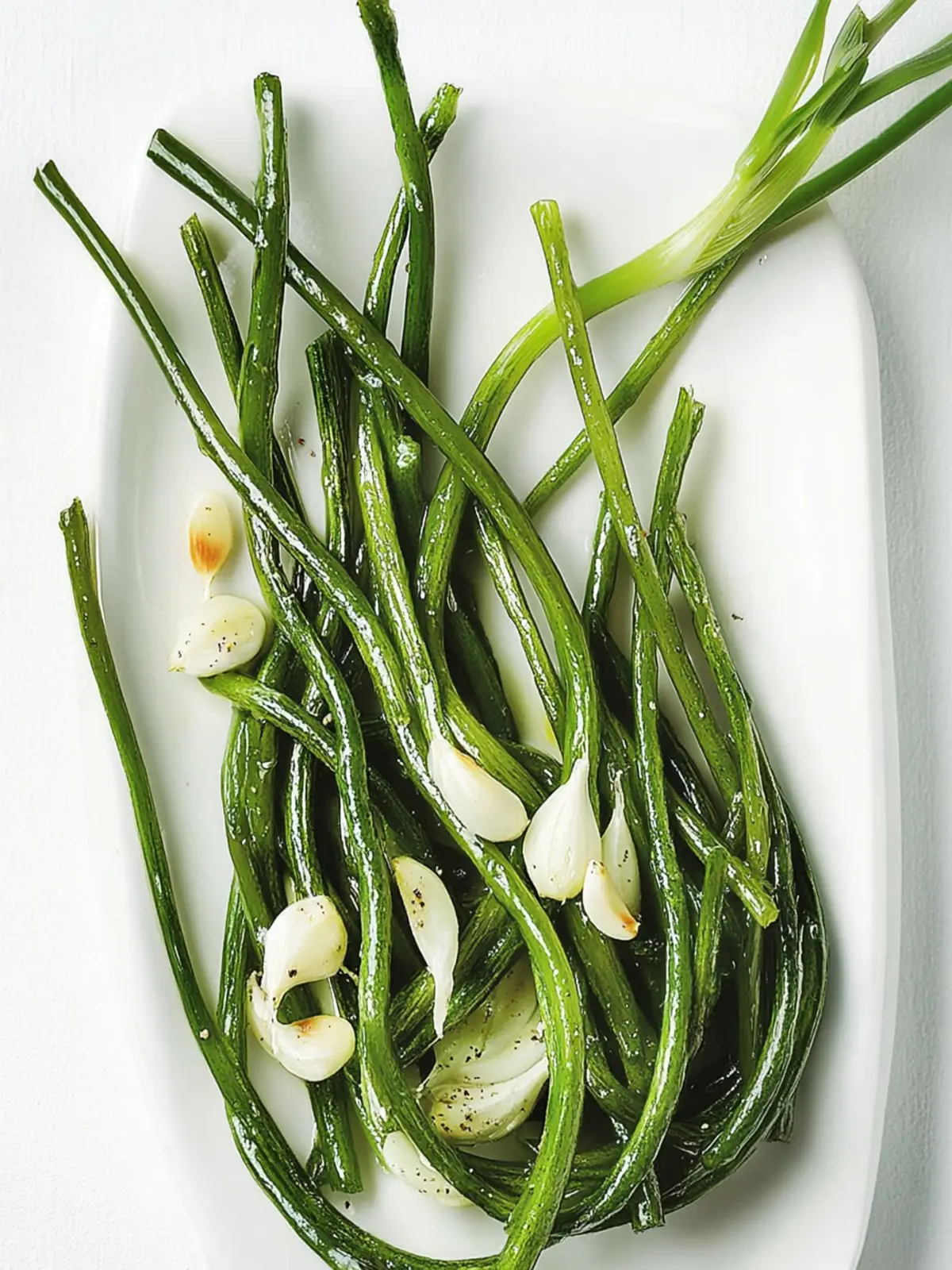Garlic scapes recipe