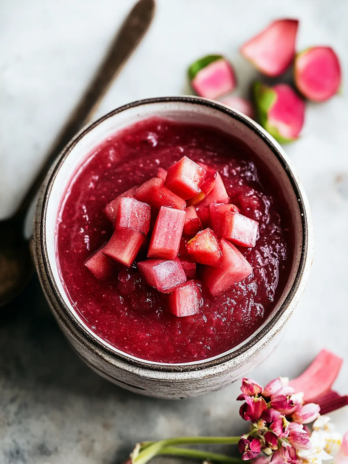 rhubarb sauce