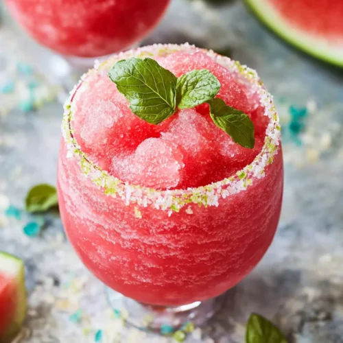 Watermelon slushie recipe