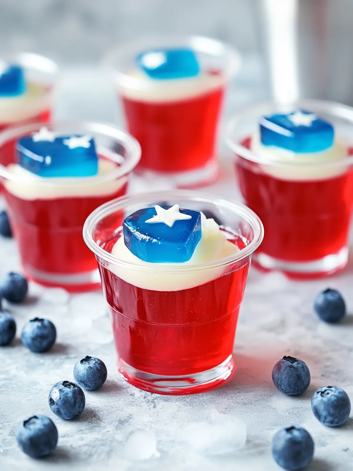 4th of july jello shots recipe