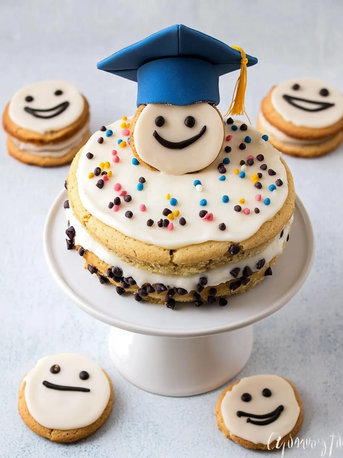 Graduation cookie cake recipe