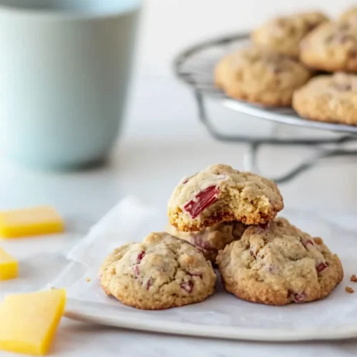 Rhubarb cookies recipe