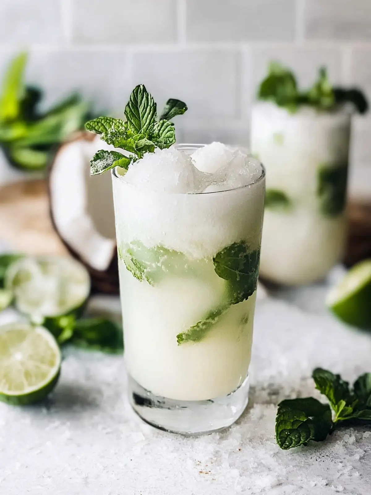 Coconut mojito recipe