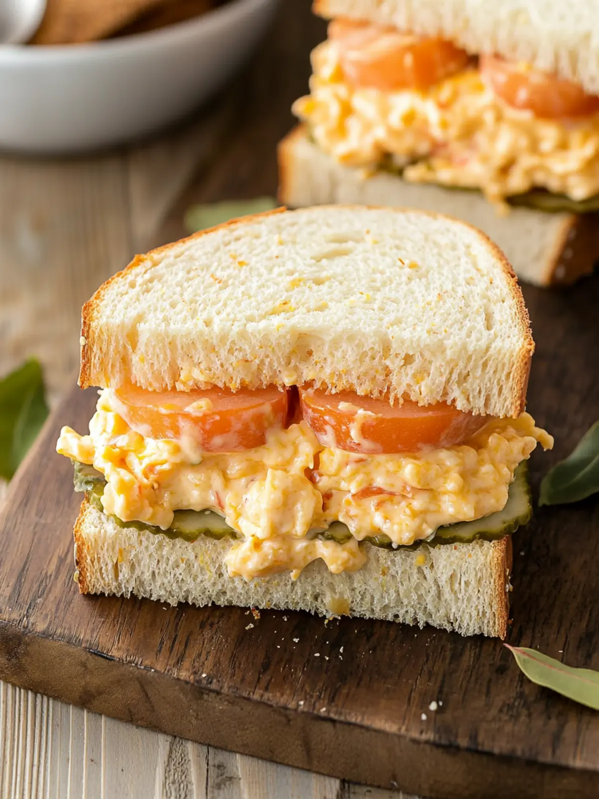 pimento cheese sandwich