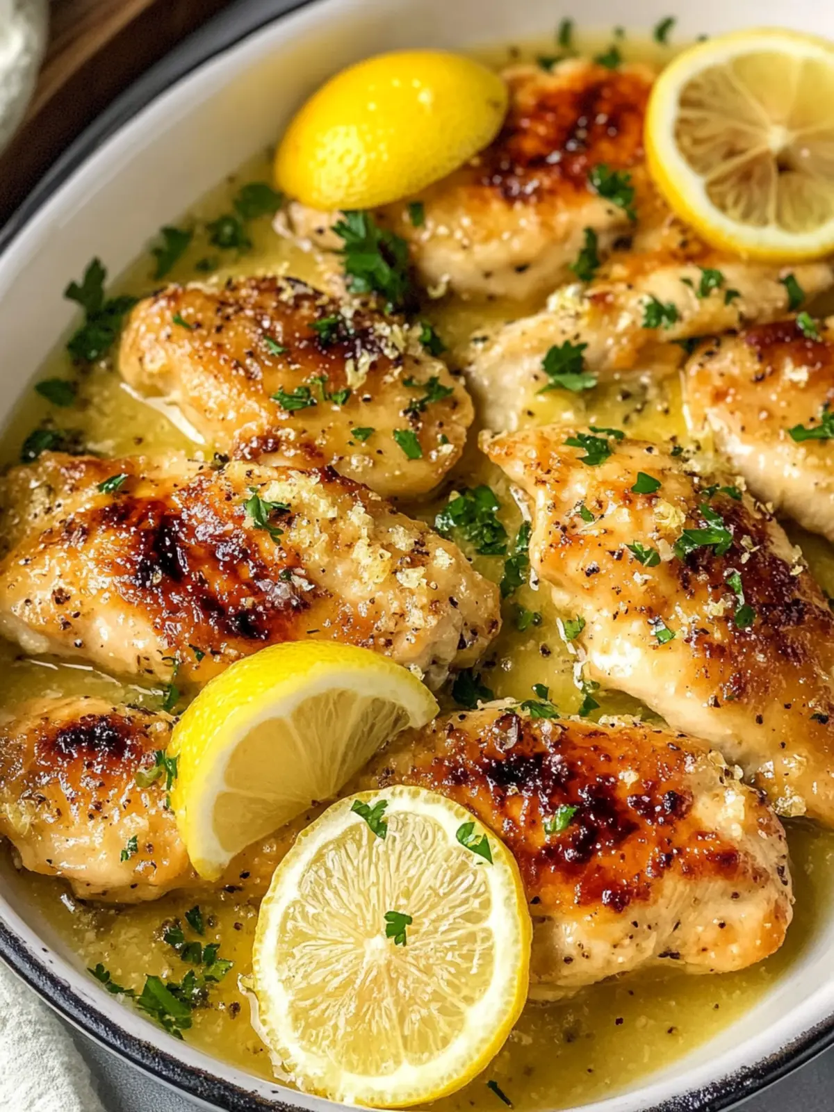 Zesty Lemon Chicken with Irresistible Lemon Butter Sauce