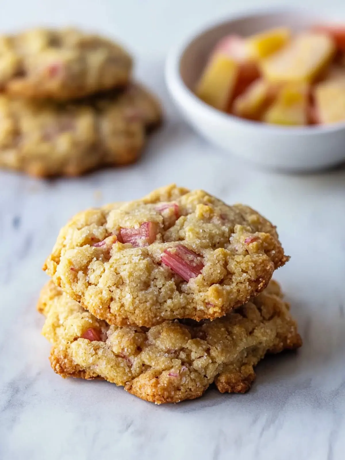 Rhubarb cookies recipe