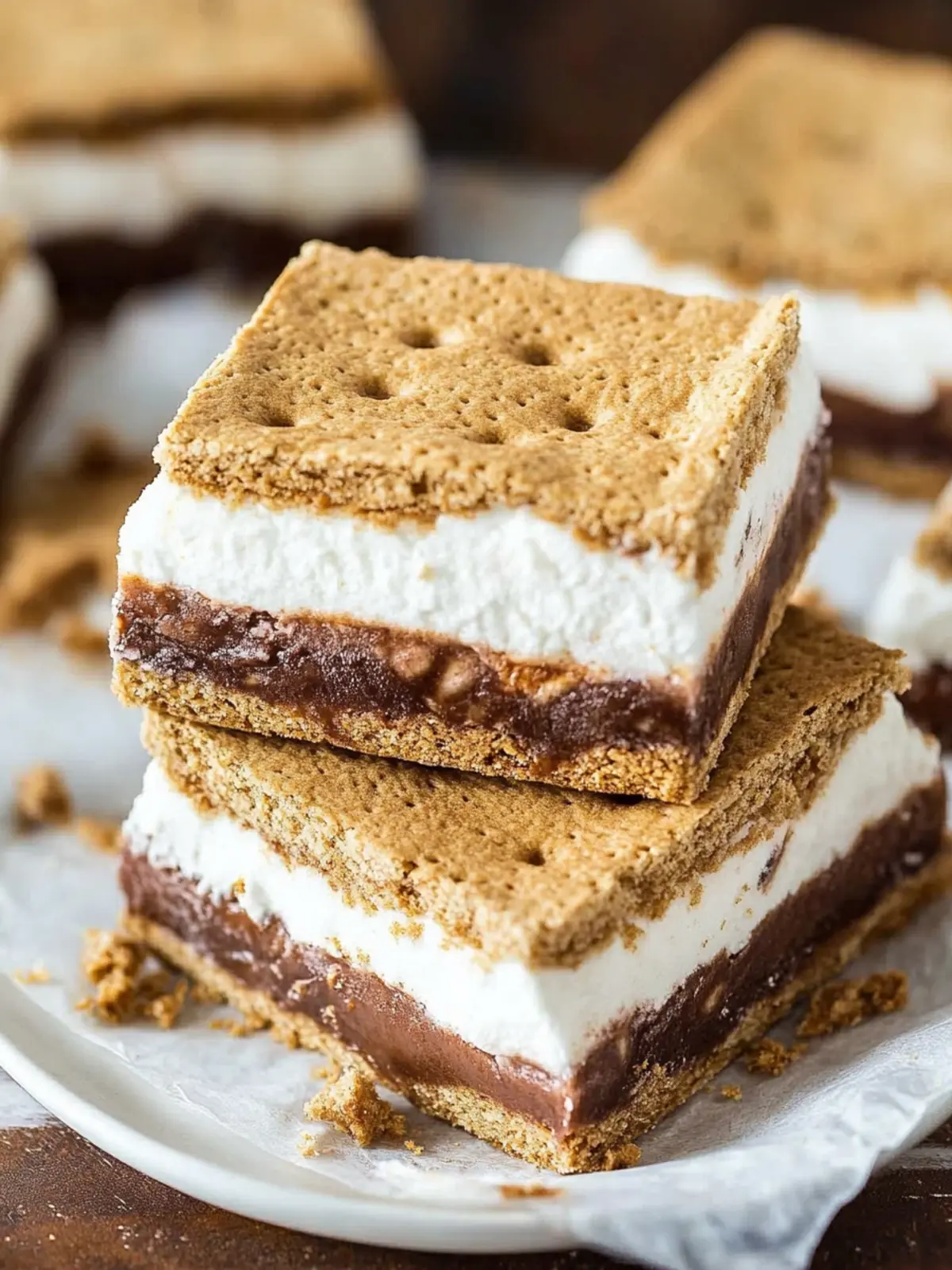 Frozen smores bars recipe