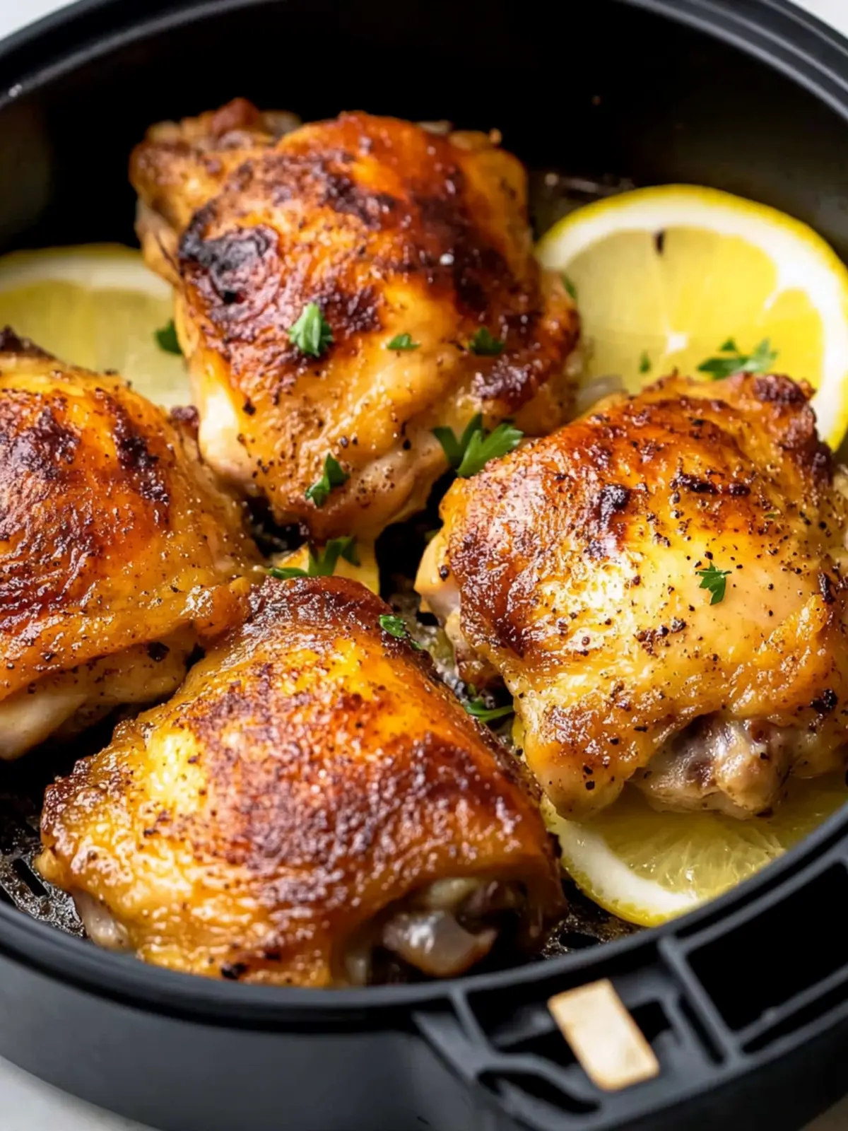 Air fryer chicken thighs recipe