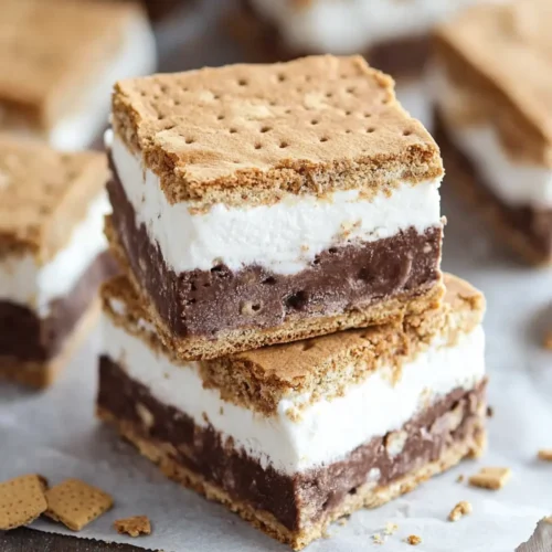 Frozen smores bars recipe