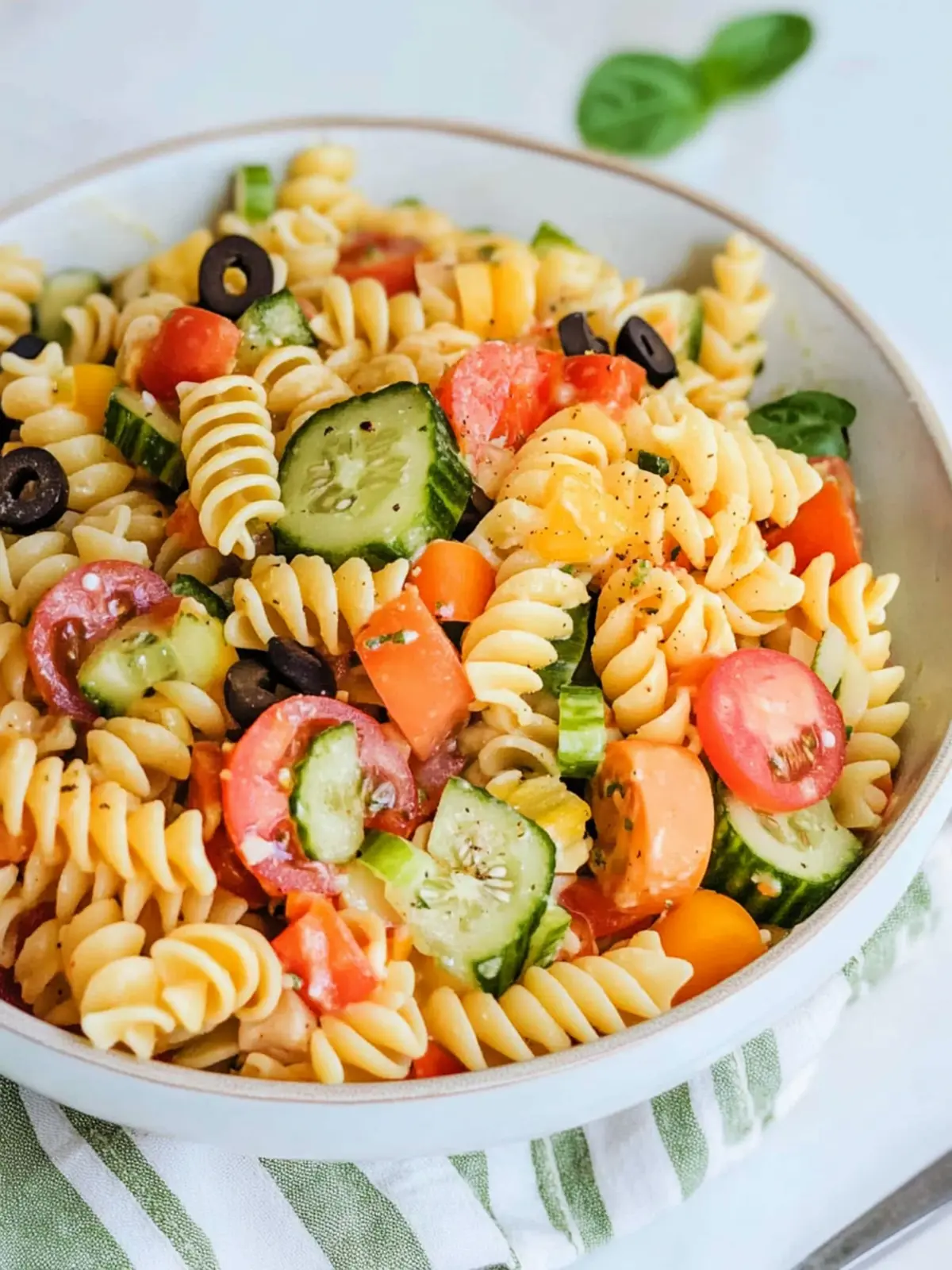 Summer pasta salad recipe
