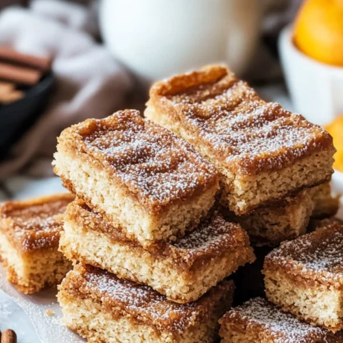 Churro bars recipe