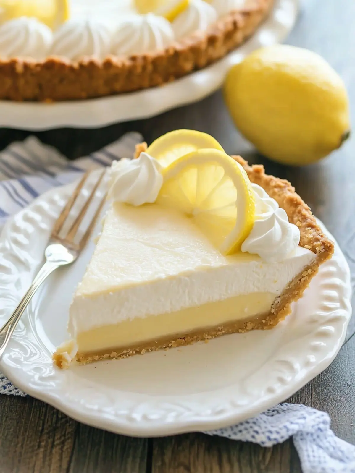 Lemon icebox pie recipe