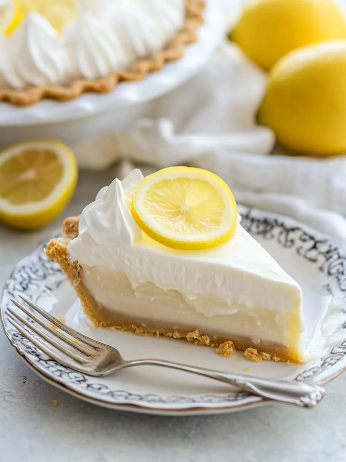 Lemon icebox pie recipe