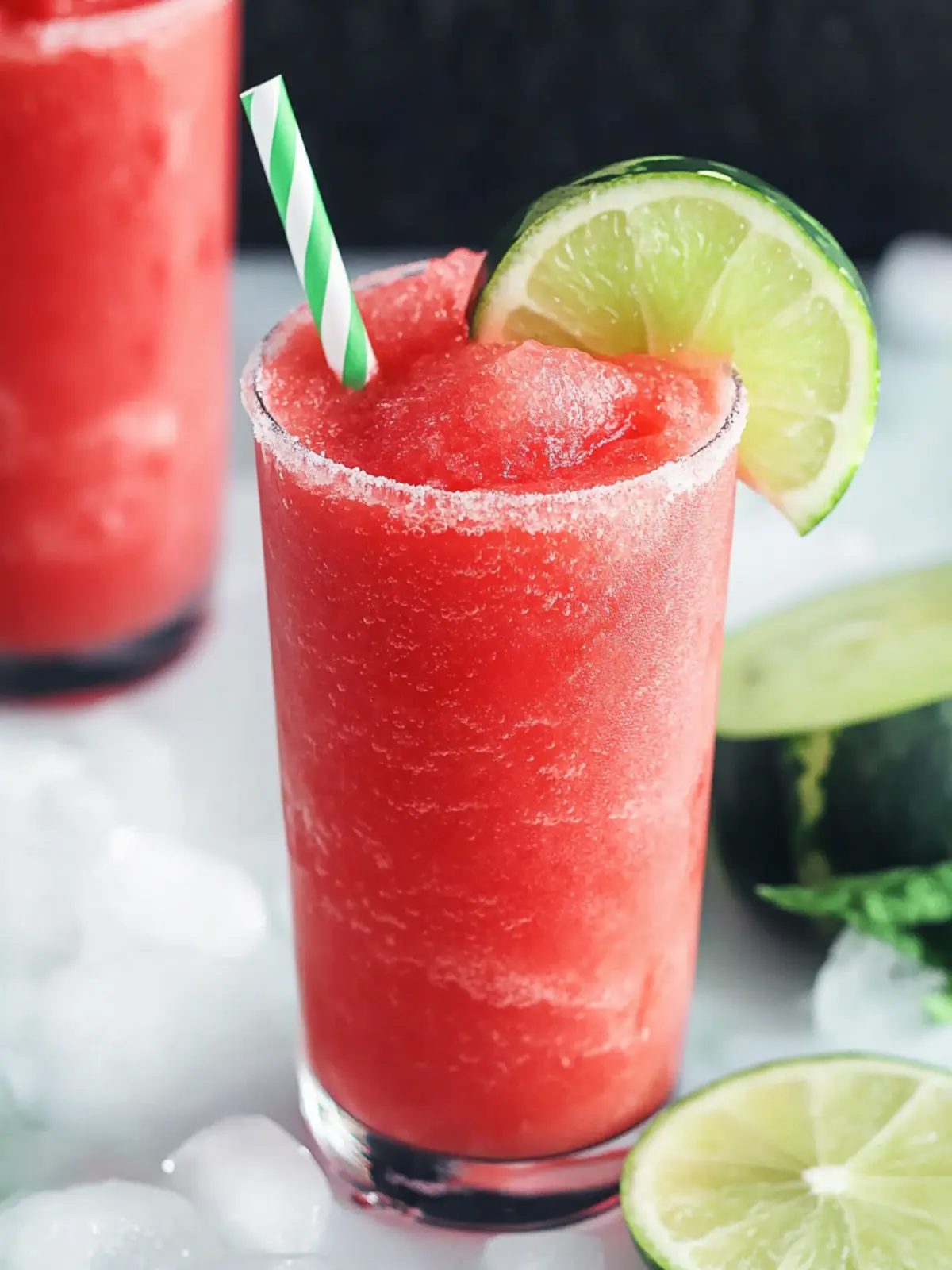 Watermelon slushie recipe