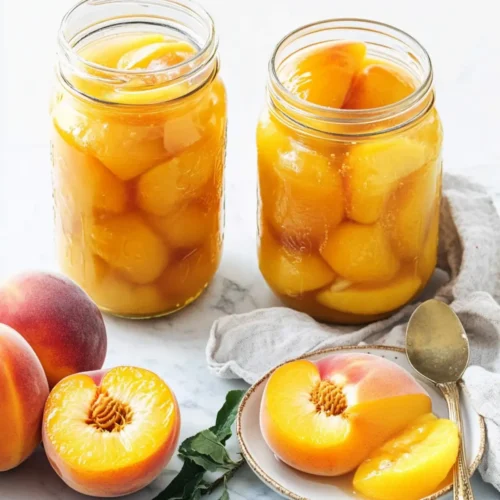 Canning peaches recipe