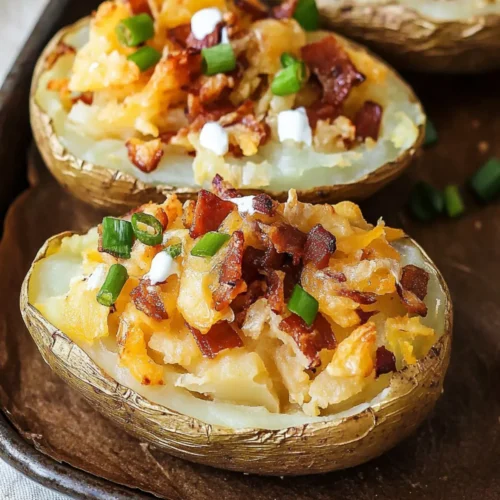 Loaded baked potato recipe