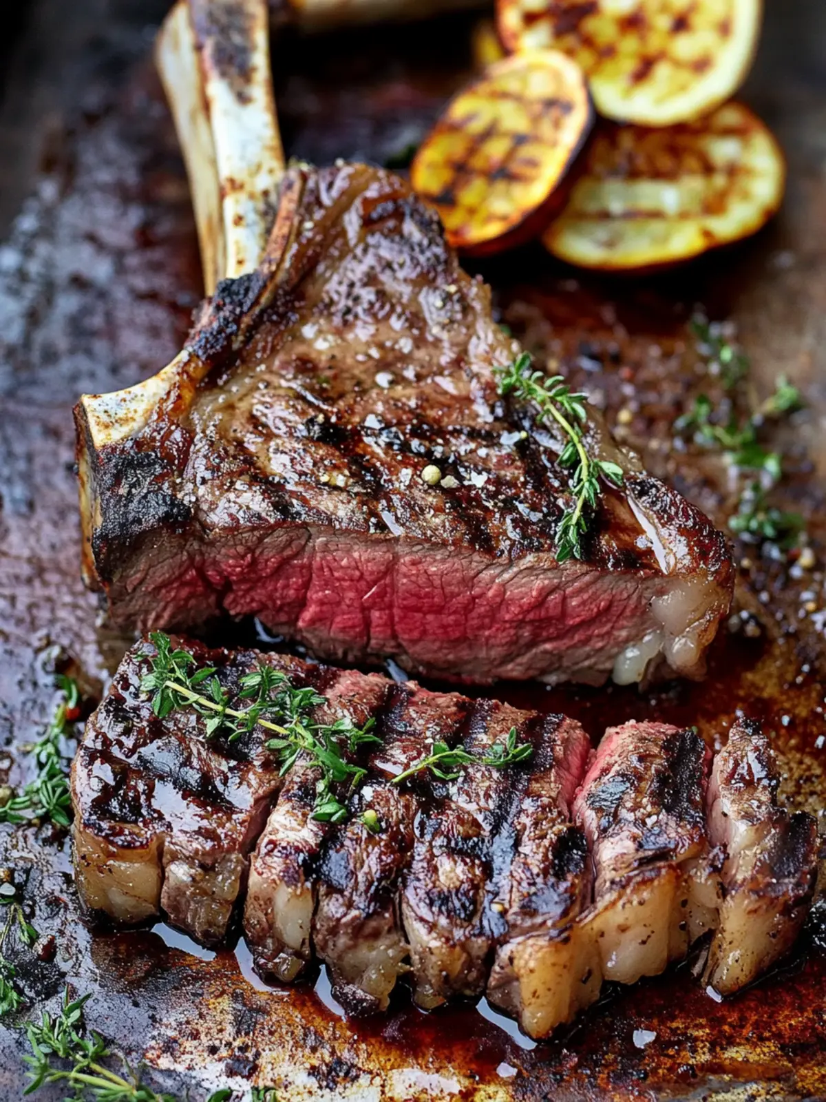Tomahawk steak grill recipe