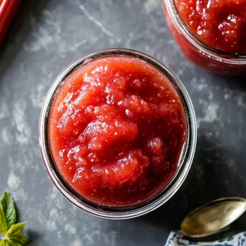 Rhubarb sauce recipe