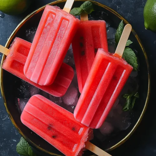 Watermelon popsicles recipe