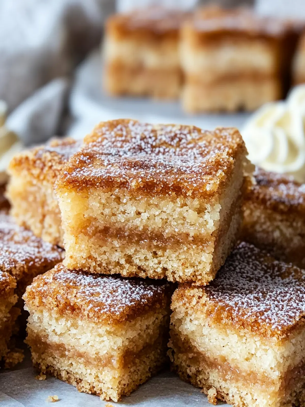 Churro bars recipe