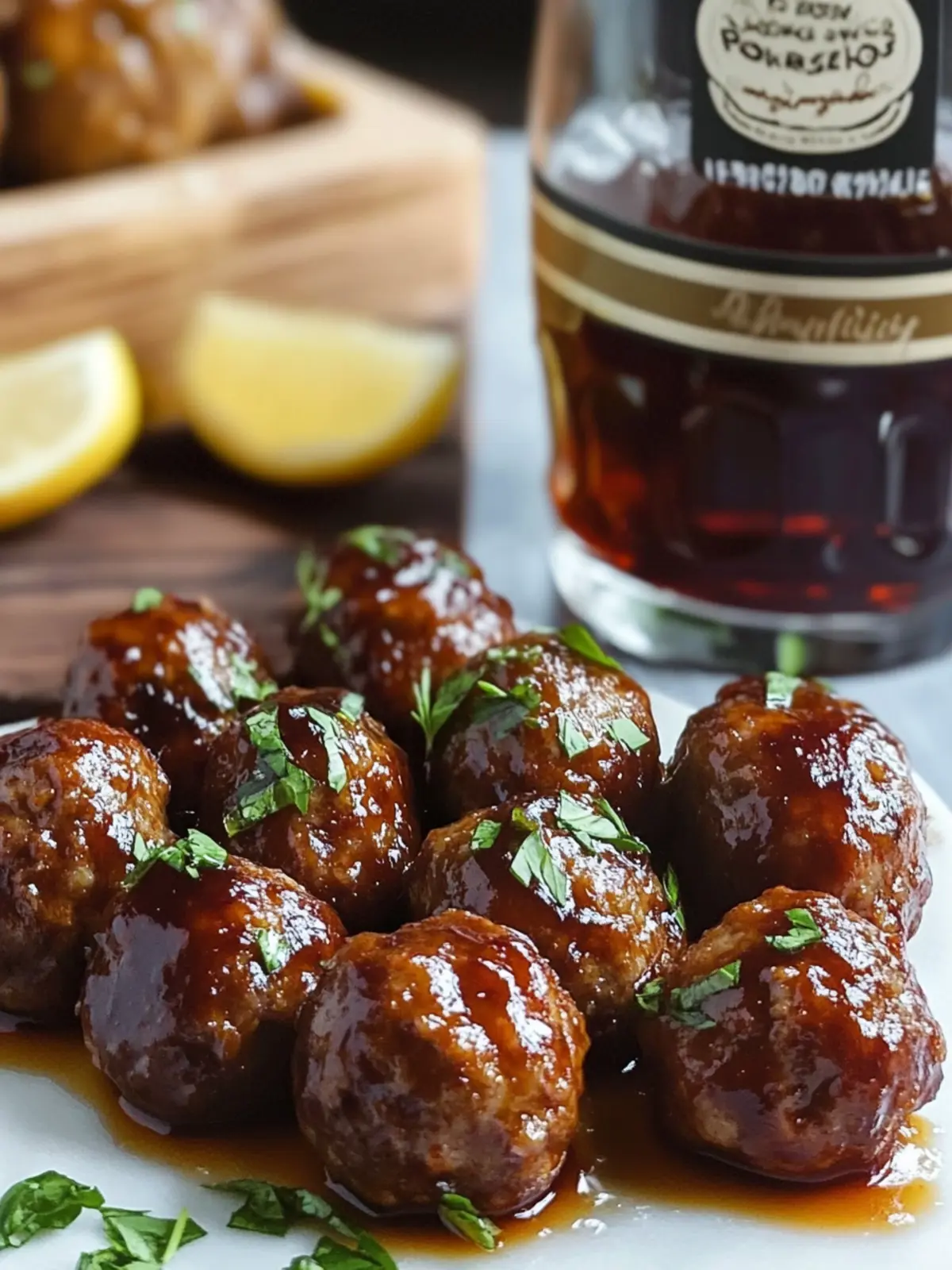 bourbon meatballs