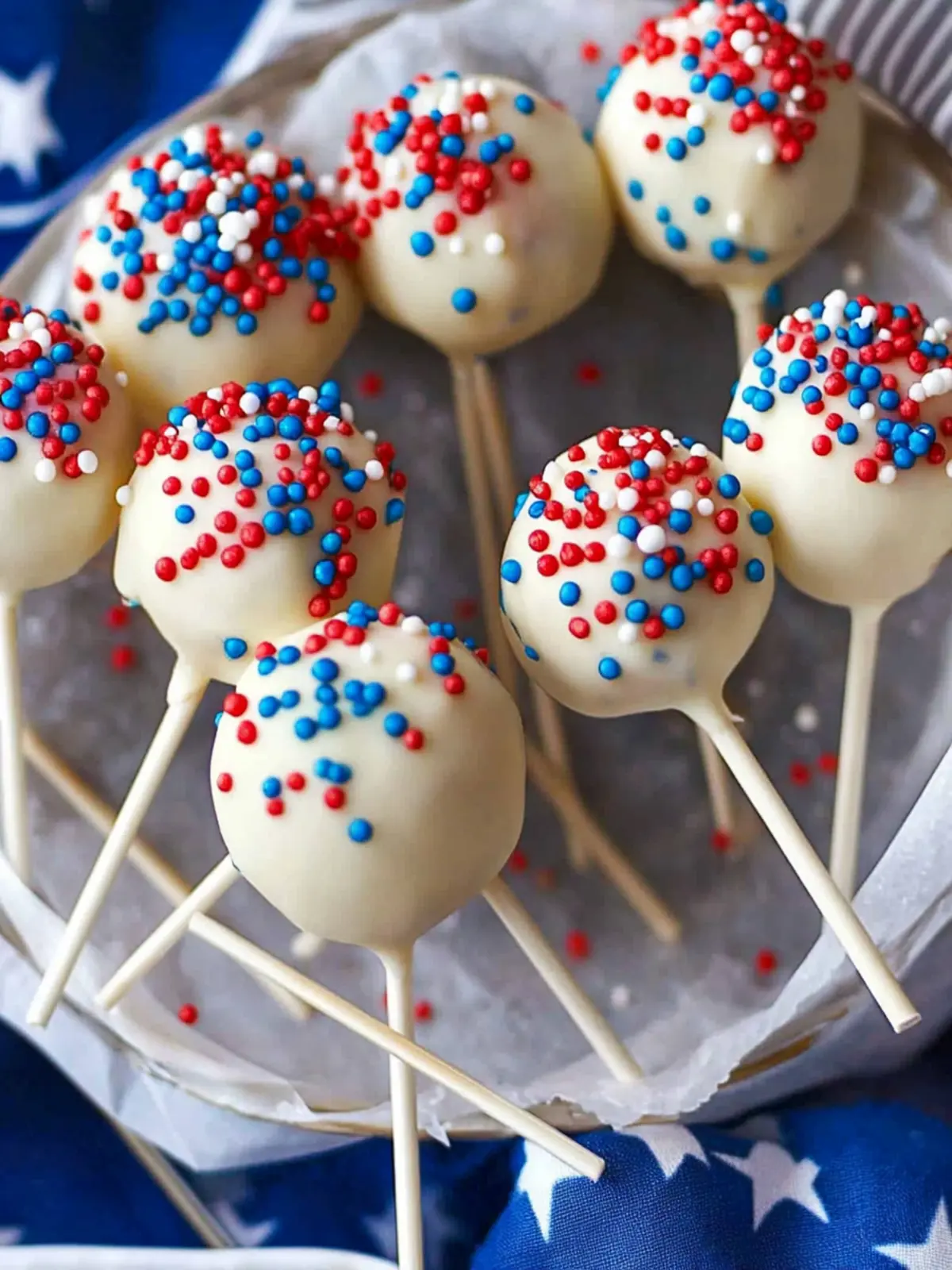 4th of july cake pops recipe
