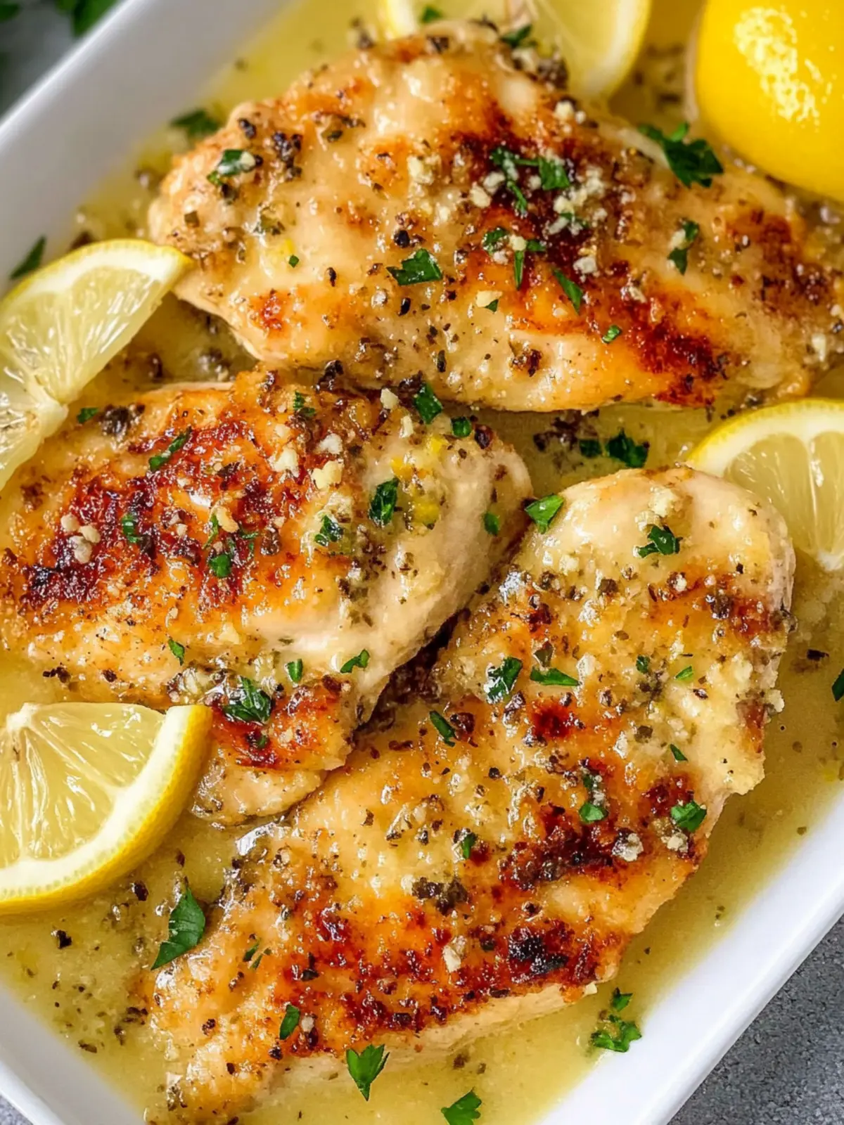 Zesty Lemon Chicken with Irresistible Lemon Butter Sauce