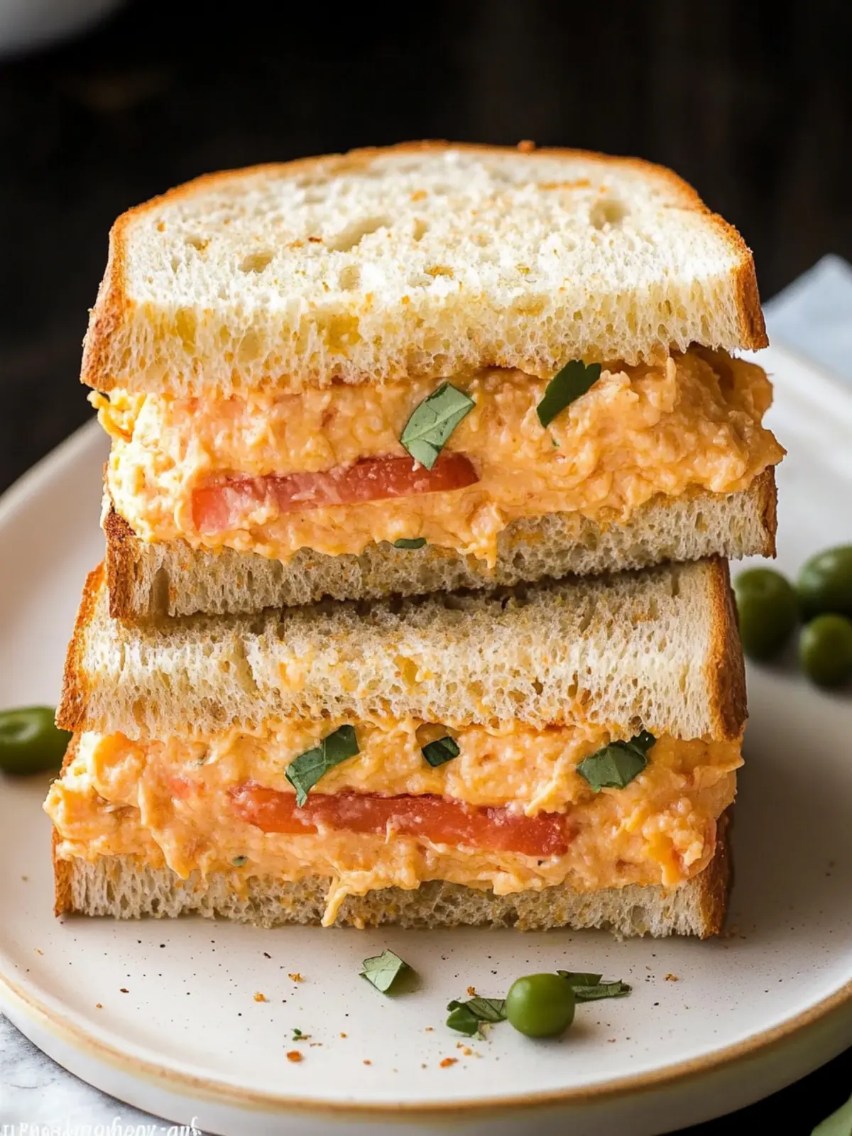 pimento cheese sandwich
