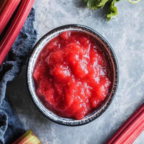 Rhubarb sauce recipe